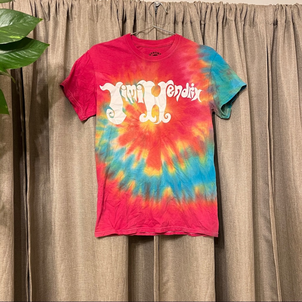 Tie Dye Band Tee (Jimi Hendrix)